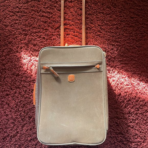 Bric's Other - Bric's Luggage Life Trolley 55CM - 21'' - COLOR Dark Brown/Tobacco